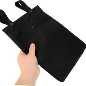 Wakauto Large Capacity Bike Handlebar Bag Multi Function Front Frame Pouch for Electric Scooter and Mountain Bike Storage Easy Access Phone Holder and Organizer for Cycling Essentials