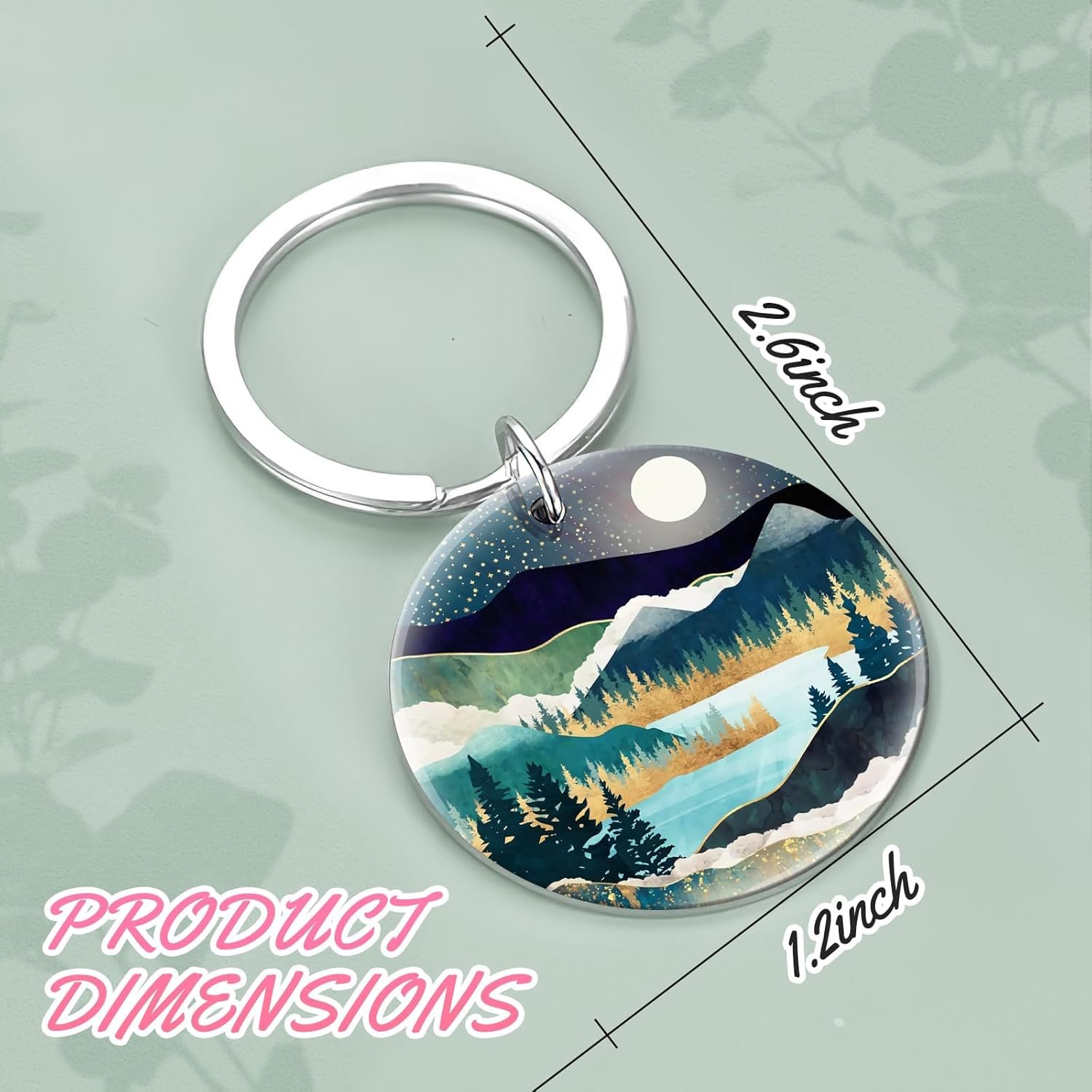 Cute Keychains Gifts for Friends, Funny Key Chain Christmas Gifts for Women Men Bag Purse Wallet Handbags Backpack - Image 5