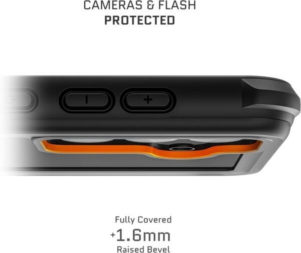Ghostek Nautical S25 Plus Waterproof Case with Belt Clip, Screen Protector and Camera Lens Cover Rugged Magnetic MagSafe Compatible with Samsung Galaxy S25+ 2025 (6.7") (Black) - Image 5