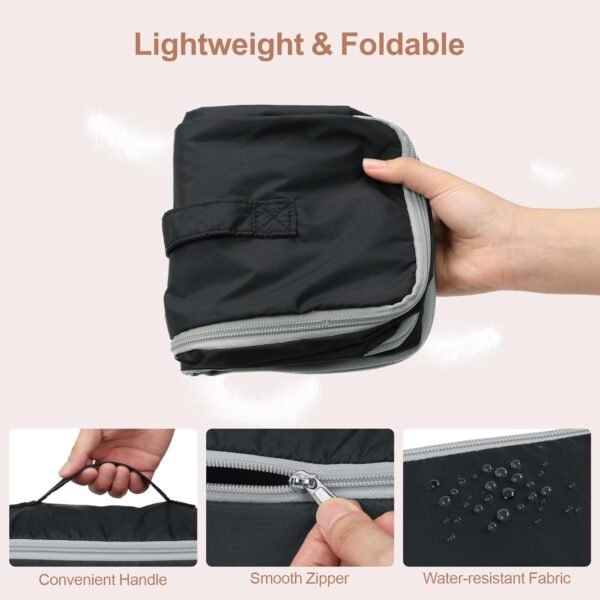 Cambond Travel Underwear Organizer Bag - 4-in-1 Double Layer Lightweight Bra Organizer, Portable Expandable Compression Packing Cubes Travel Packing Organizers, Underwear Storage Bag for Women - Image 7