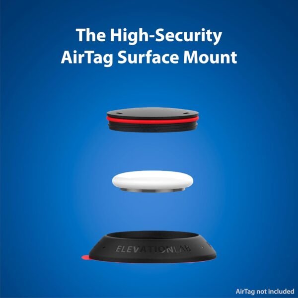 Elevation Lab AirTag Adhesive Security Mount - TagVault™ - The Secure & Low-Profile AirTag Adhesive Holder | 3M VHB, Waterproof, Security Tool, Patented, Find Your Bike, Car, Skis - Image 2
