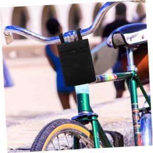 BESPORTBLE Water Resistant Large Capacity Bike Handlebar Bag with Reinforced Toughness for Secure Storage of Phone Wallet Tools Multipurpose Front Pouch for Electric and Mountain Bicycles