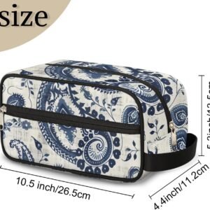 Mandala Boho Makeup Bag Travel Toiletry Bag for Women, Girls Kids Toiletry Bag Cosmetic Waterproof Small Easy-carry