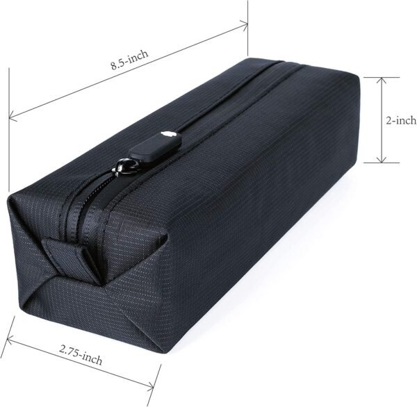 Comfyable Small Toiletry Bag for Men, Slim Mini Toothbrush Bag, Dopp Kit, Electronics, Tech, Gym, Water-Resistant Essentials Organizer - Image 10