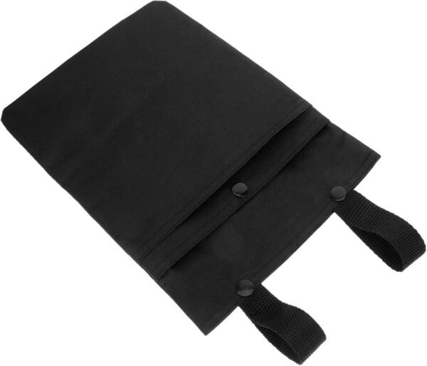 Toyvian Large Bike Handlebar Bag with Front Hanging Design Wear Resistant Storage Pouch for Electric and Mountain Bikes Lightweight with High Capacity for Phone Wallet Keys and Tools