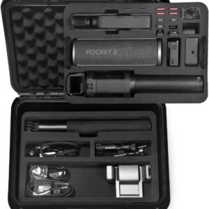 Lekufee Waterproof Hard Case Compatible with DJI Osmo Pocket 2/DJI Pocket 2 Camera and Accessories(Case Only)