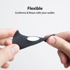 TagVault™ AirTag Wallet Holder – The Thinnest AirTag Wallet Card Insert | Flexible, Stays Hidden, Patent Pending | Elevation Lab
