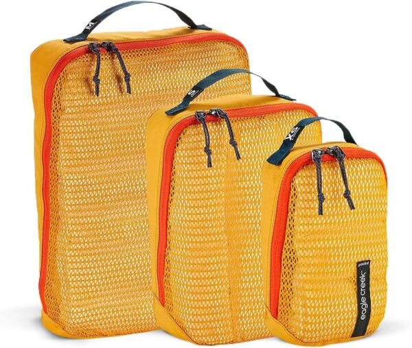 Eagle Creek Pack-it Reveal Cube Set, Sahara Yellow - Set XS/S/M