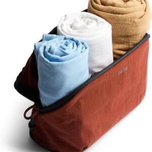 Bellroy Lite Packing Pouch 3L (Organizer Packing Cube for Travel Near and far) – Clay