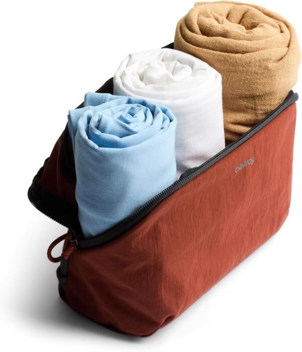 Bellroy Lite Packing Pouch 3L (Organizer Packing Cube for Travel Near and far) - Clay - Image 2