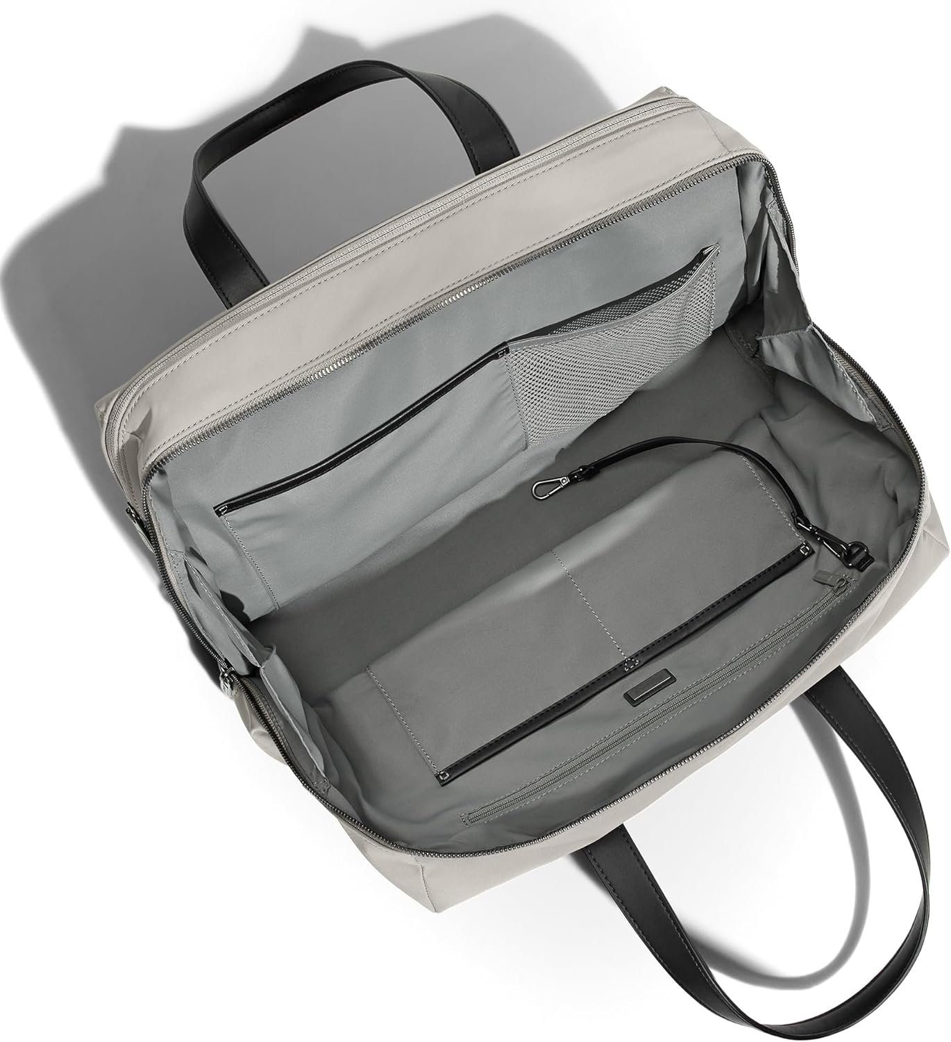 Away Everywhere Duffle Bag, Water Repellent Travel Bag, Padded Laptop Sleeve, Gym & Weekender Bag, Large Duffle for Travel, Cloud Gray - Image 6