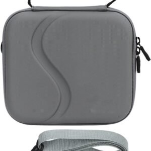 ciciglow Portable Storage Bag for Osmo Mobile SE/4, Waterproof Hard Shell Carrying Case Protect Pouch Bag Travelling Case with Shoulder Straps for Smartphone Stabilizer