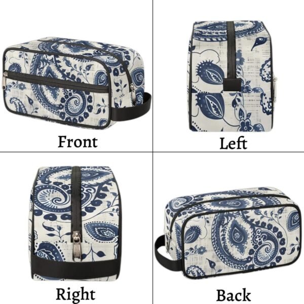 Mandala Boho Makeup Bag Travel Toiletry Bag for Women, Girls Kids Toiletry Bag Cosmetic Waterproof Small Easy-carry - Image 6