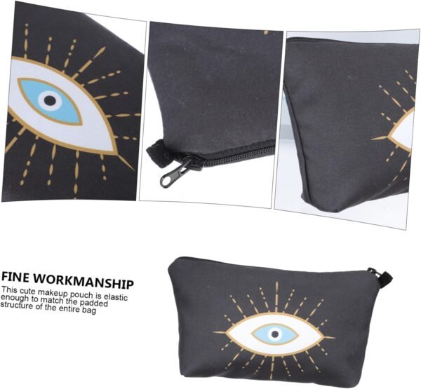 Water Resistant Travel Toiletry Bag for Women Lightweight Makeup Organizer Pouch with Capacity for Cosmetics and Personal Portable Wash Pouch for Trips - Image 4