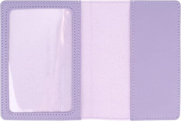 2 Pack Passport covers and Vaccine Card Holder PU Leather Passport Wallet Vaccine Case Protector Slot Travel Passport Wallets for Women & Men (Color 1) - Image 4