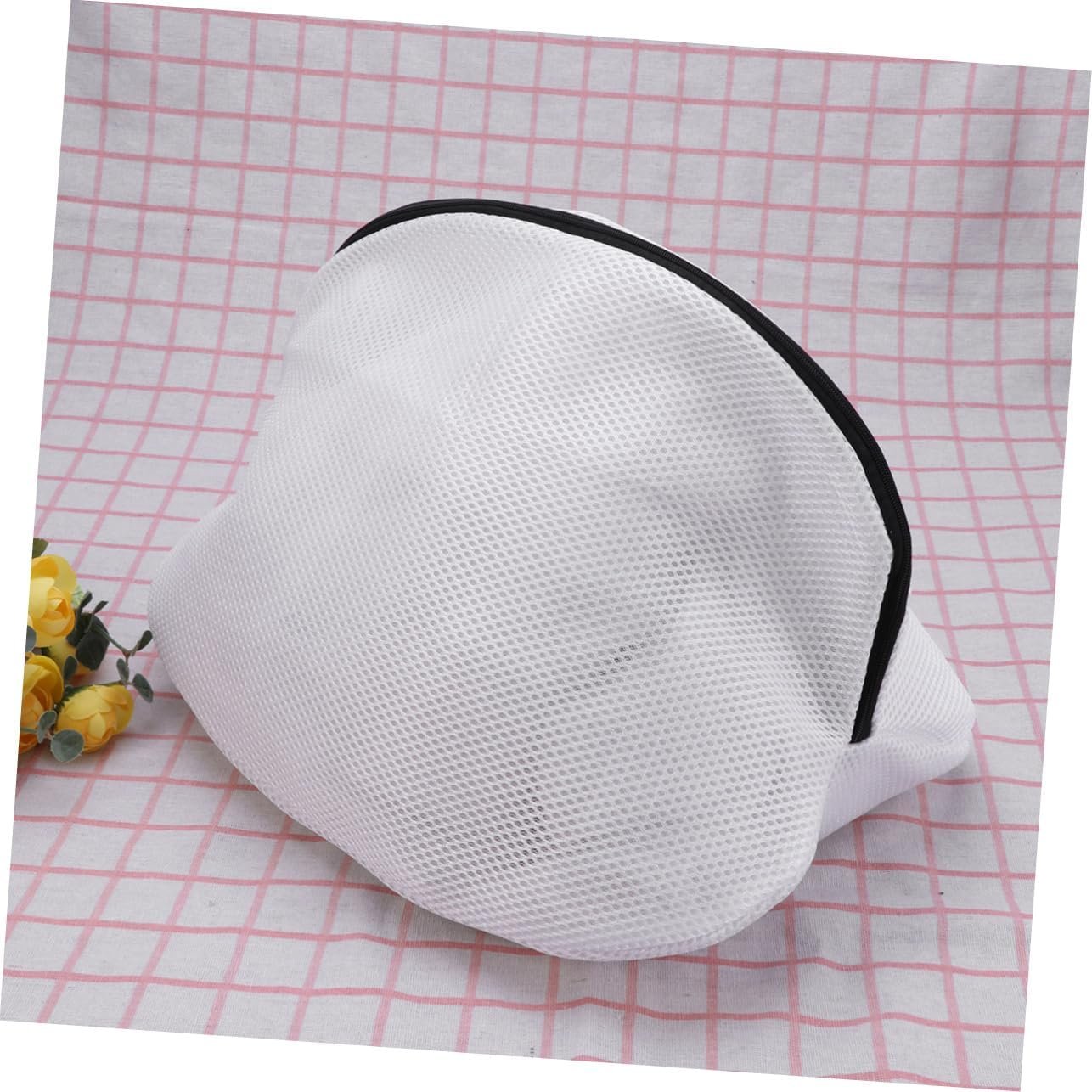 VALICLUD 2pcs Large Mesh Shoes Wash Bags with Zippered Closure Laundry Protector for Machine Washing Delicates and Underwear Breathable Ventilation Design Portable Laundry Organizer - Image 9