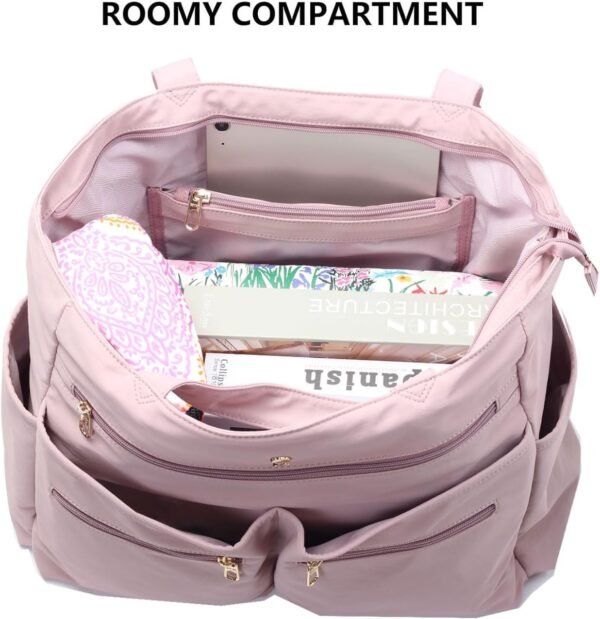Weekender Bag Carry On Bag Overnight Tote Travel Duffle with 13 Pockets for Travel,Work，Gym,Beach,Teacher,Nurse - Image 6