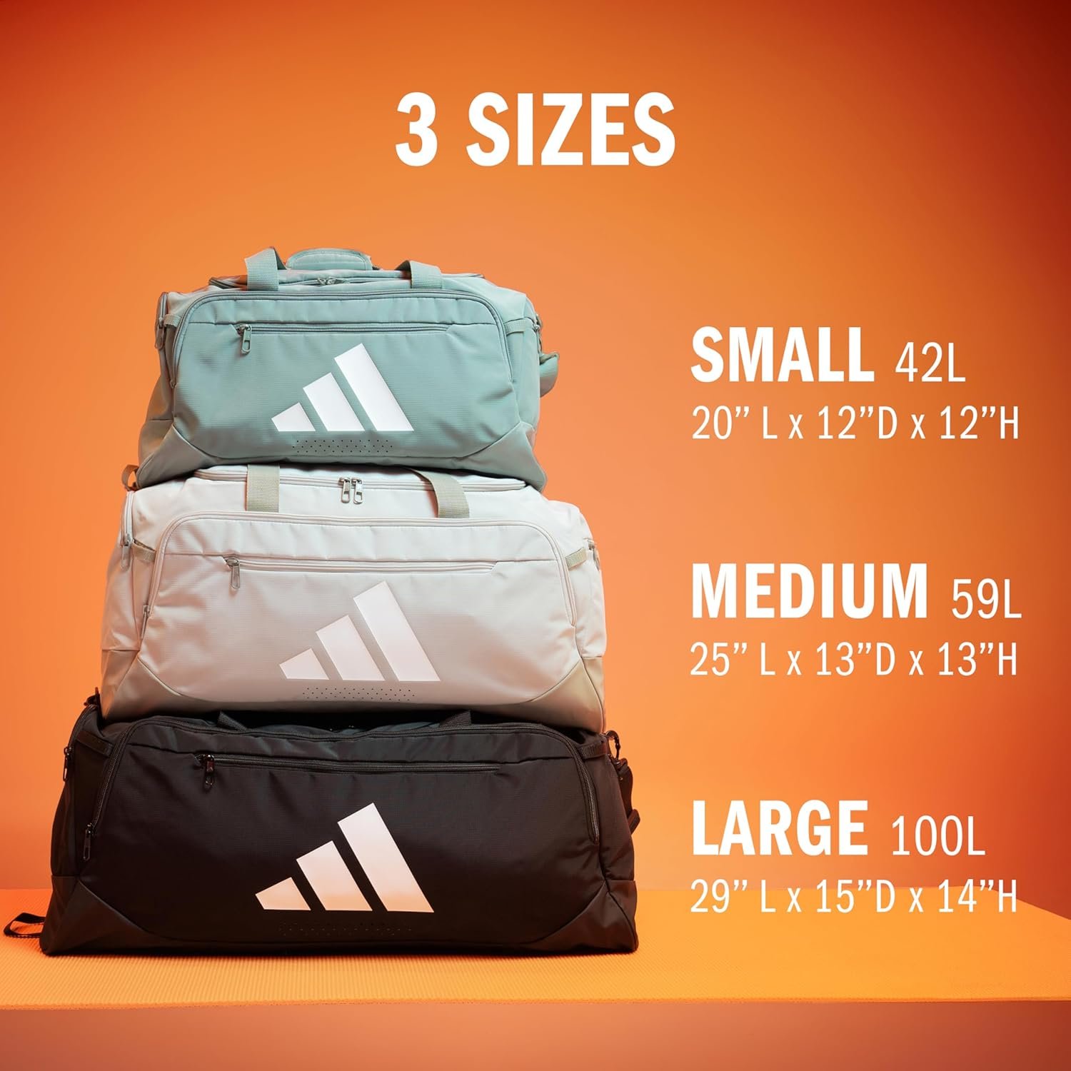 adidas Defender 5 Small Duffel - Image 4