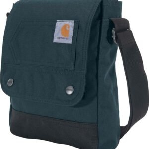Carhartt Crossbody Snap Bag, Durable, Adjustable Crossbody Bag with Flap Over Snap Closure