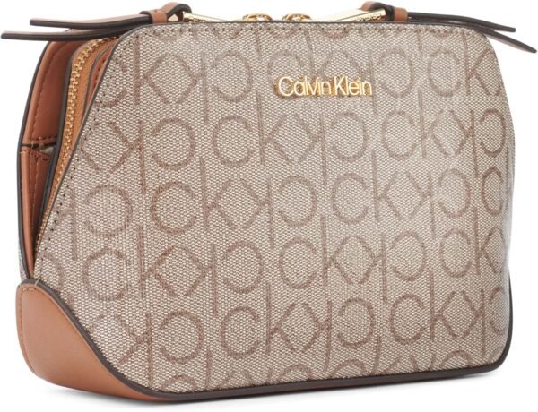 Calvin Klein Women's Lucy Triple Compartment Crossbody - Image 10