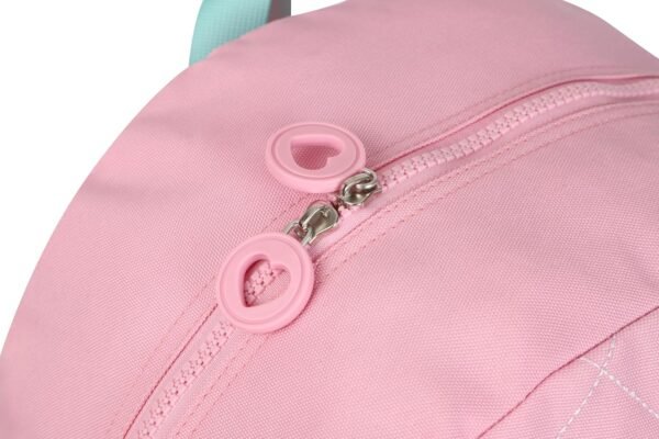 Wheels Rolling Kids Backpack for Elementary Luggage School Trolley Bag with Lunch Box 3pc Set (LITTLE HEART PINK) - Image 6