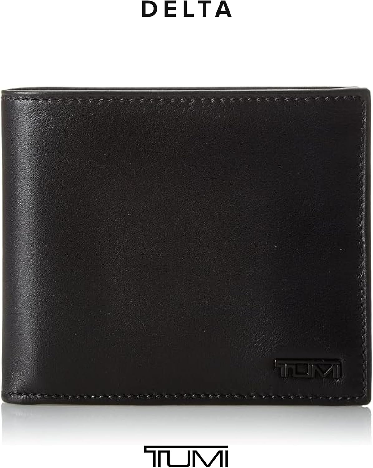 TUMI - Delta Global Center Flip ID Passcase - Bifold Leather Wallet - RFID Blocking Accessory - Multiple Card Slots - 4" x 5" - Black - Image 7