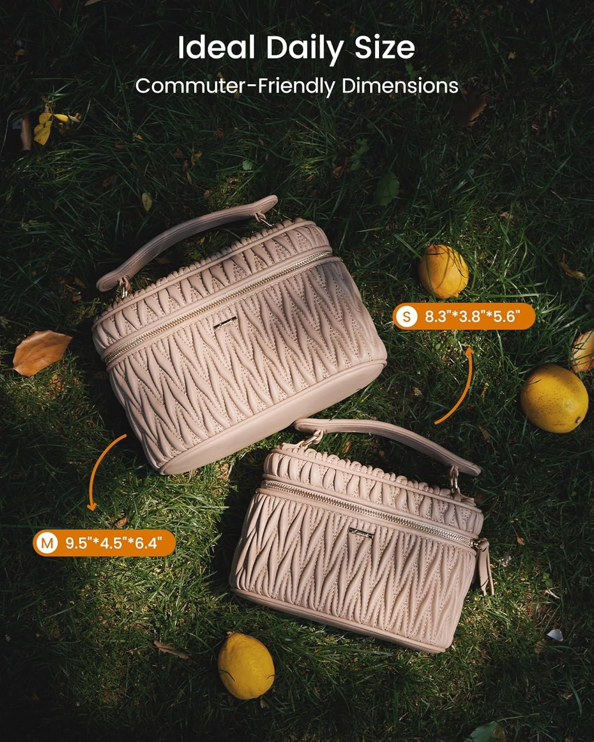 LOVEVOOK Crossbody Bags for Women, Quilted Crossbody Purses for Women, Small Shoulder Handbags for Daily, Work, Travel, Gifts - Image 5