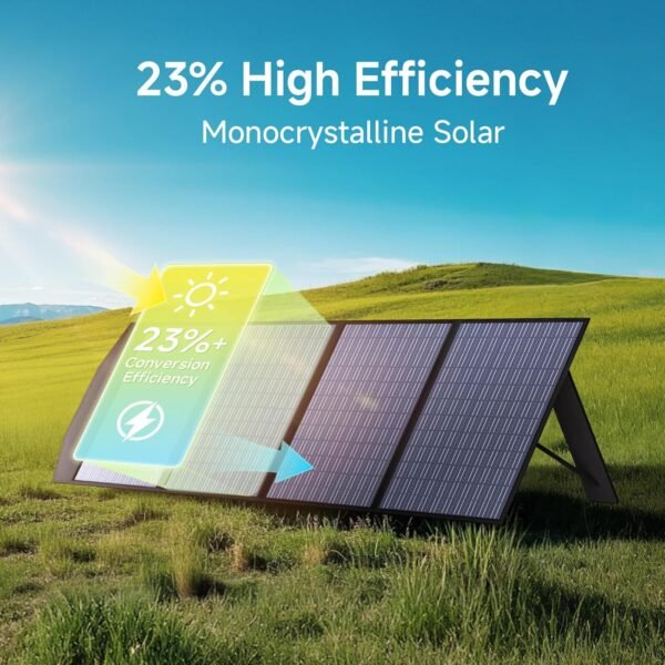 ALLPOWERS SP033 200W Solar Panel 36V 200 Watts Portable Solar Panel Kit Waterproof IP67 Foldable Solar Charger for Portable Power Station RV Marine Laptops Camping Off-Grid Emergency - Image 2