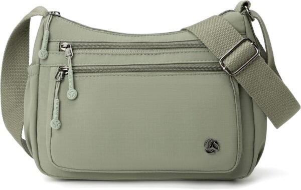Casual Crossbody Bag with Anti Theft Pocket - Women Lightweight Water-Resistant Purse Bag