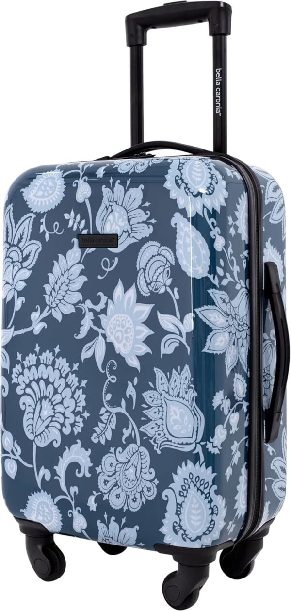 Travelers Club Bella Caronia 3 Piece or 20" Carry-On Voguish Luggage Set, Royal Pattern - Image 2