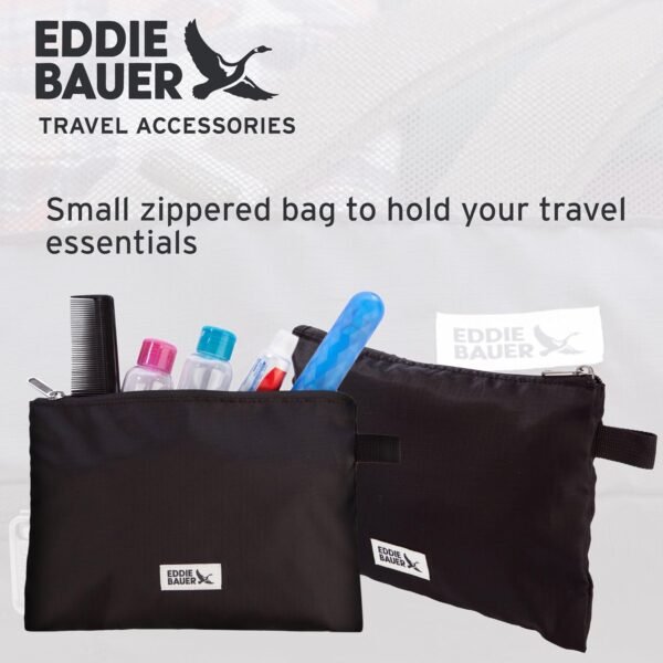 Eddie Bauer 5 Set Packing Organizer Cubes for Suitcases, Travel Essentials for Carry on, Lugagge Oganizer Bags Set Accessories, Black - Image 6