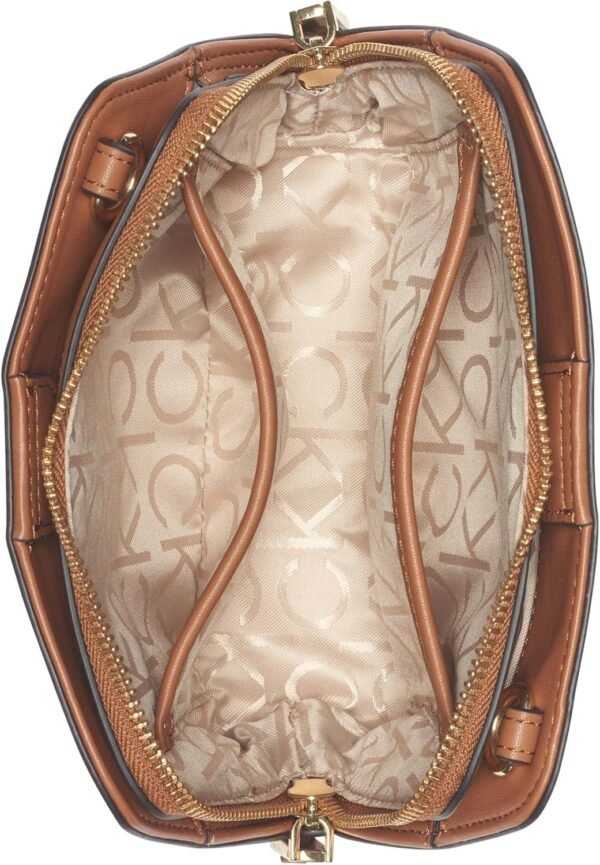 Calvin Klein Women's Lucy Triple Compartment Crossbody - Image 9