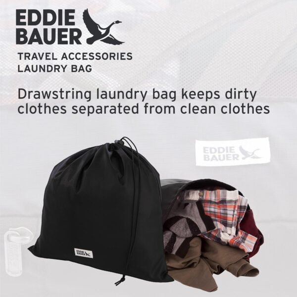 Eddie Bauer 5 Set Packing Organizer Cubes for Suitcases, Travel Essentials for Carry on, Lugagge Oganizer Bags Set Accessories, Black - Image 7