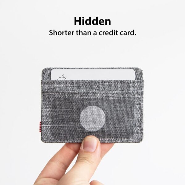 TagVault™ AirTag Wallet Holder - The Thinnest AirTag Wallet Card Insert | Flexible, Stays Hidden, Patent Pending | Elevation Lab - Image 6