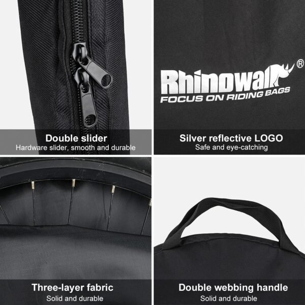 Rhinowalk Bike Wheel Bag Wheelset Carrying Bag 26 to 29 inch MTB Mountain Bike/700C Road Bike Wheel Travel Case - Image 5