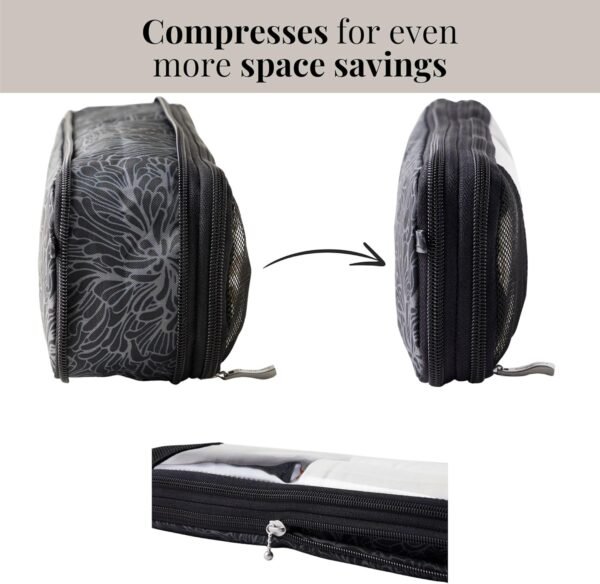 Baggallini Long Compression Cube - Lightweight Compression Packing Cube for Travel - Image 2