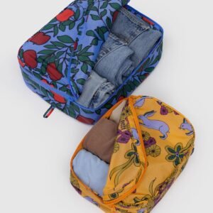 BAGGU Packing Cube Set – Night Orchard