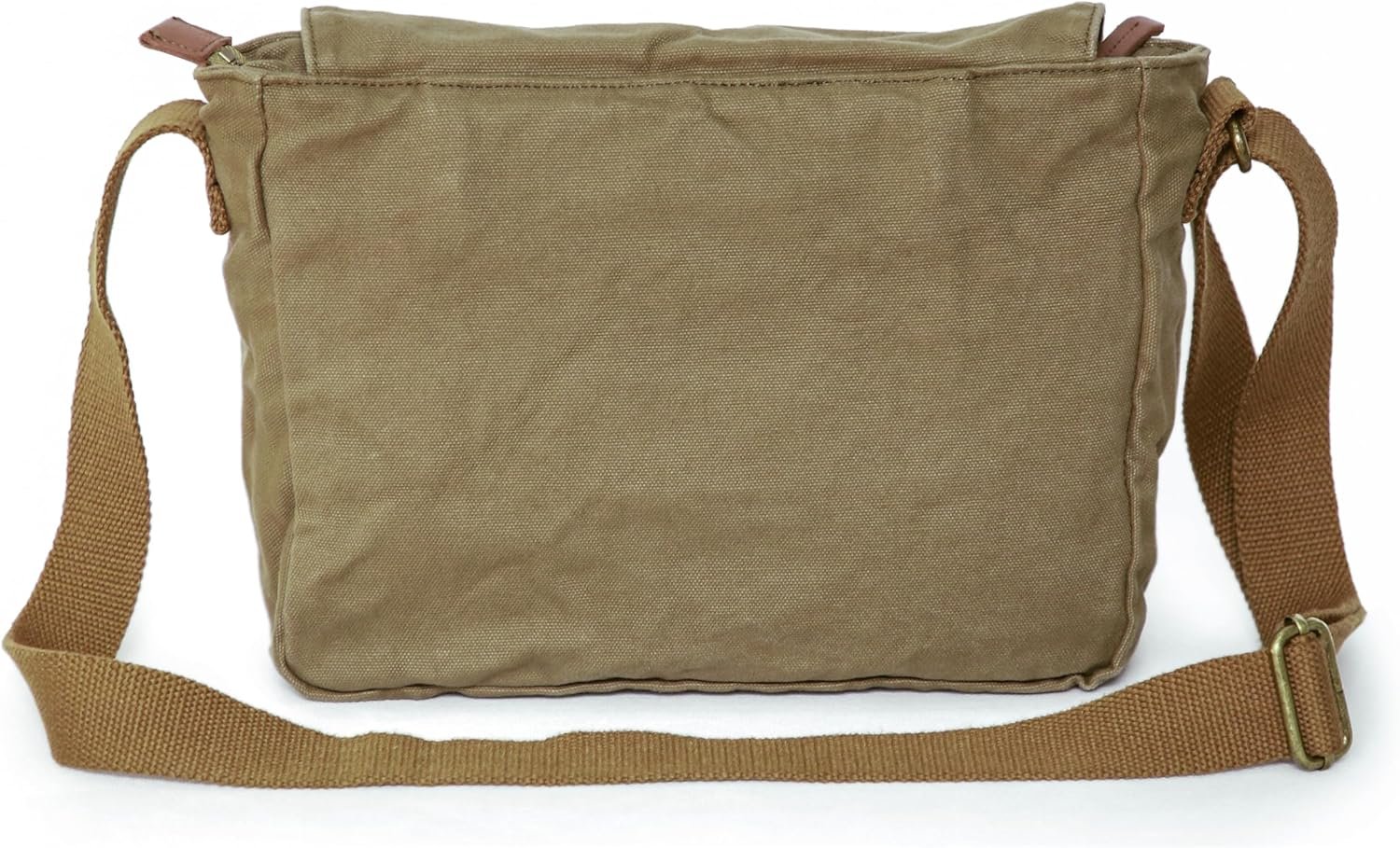 Gootium Canvas Messenger Bag - Vintage Crossbody Shoulder Bag Military Satchel - Image 4