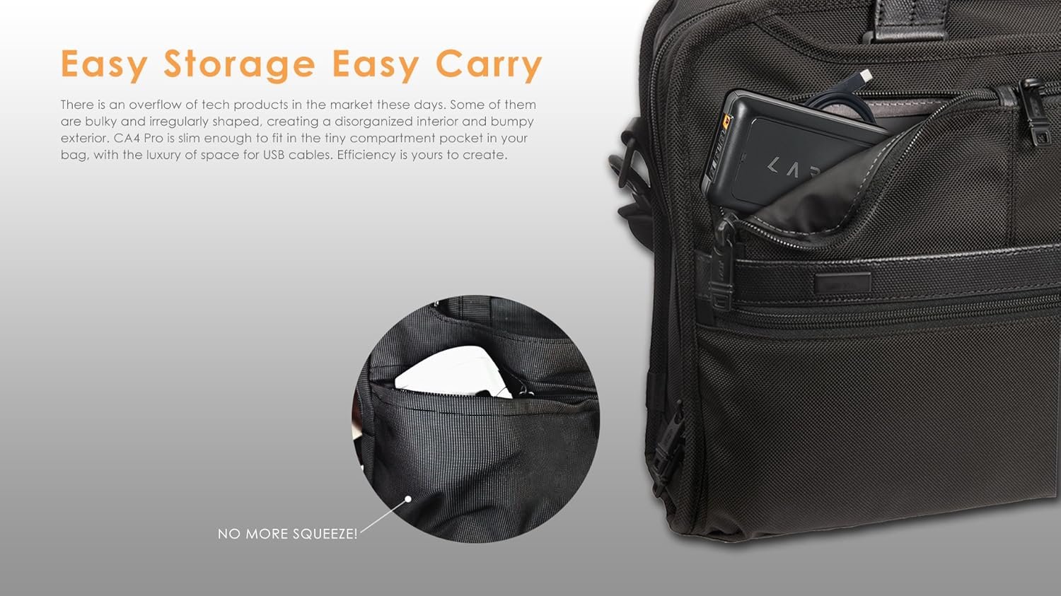 CARD Travel Adapter 4-Pro (Type C+3 USB Ports) (Black) - Image 7