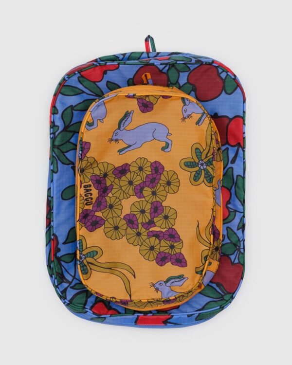 BAGGU Packing Cube Set - Night Orchard - Image 3