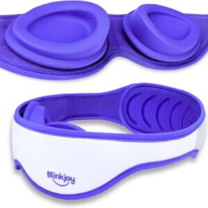 Hydrating Sleep Mask (2ND GEN) for Dry Eye – Optometrist Recommended for Dry Eye Relief, Protects from Dust and Drafts, Preserves Drops, Comfortable & Lightweight