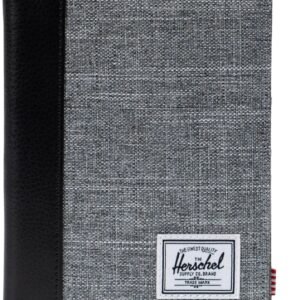 Herschel Supply Co. Raynor Passport Holder, Raven Crosshatch, Standard
