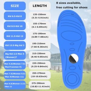 Shoe Insole for Airtag, Shoe Insert for Kids and Adults, Comfortable Footwear Mount (275-290mm M’s 9.5/W’s 11.5-M’s 11)