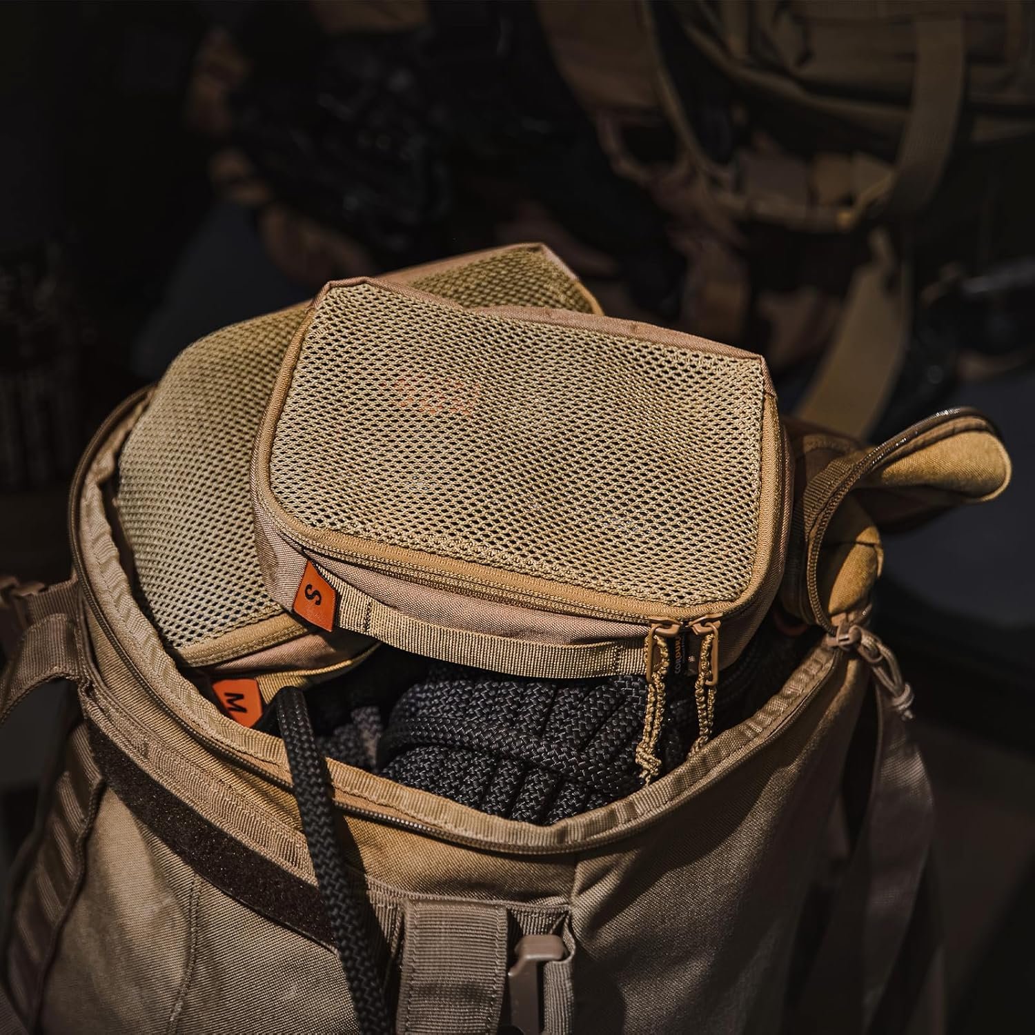 MAUHOSO Packing Cubes Set for Travel, Luggage Packing Organizers with Zipper,Travel Essentials for Backpack Tactical Packing Cubes - Image 4