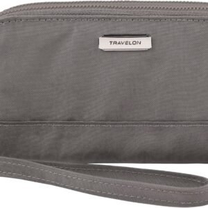Travelon RFID Blocking Double Zip Wallet