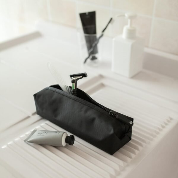 Comfyable Small Toiletry Bag for Men, Slim Mini Toothbrush Bag, Dopp Kit, Electronics, Tech, Gym, Water-Resistant Essentials Organizer - Image 8