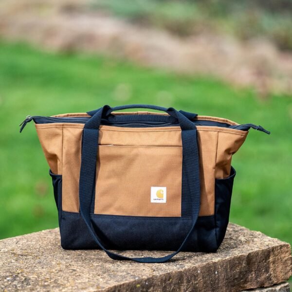 Carhartt Horizontal Zip Classic Laptop Tote Bag, Durable Water Repellent Material W/ 17" Tablet Sleeve - Image 2