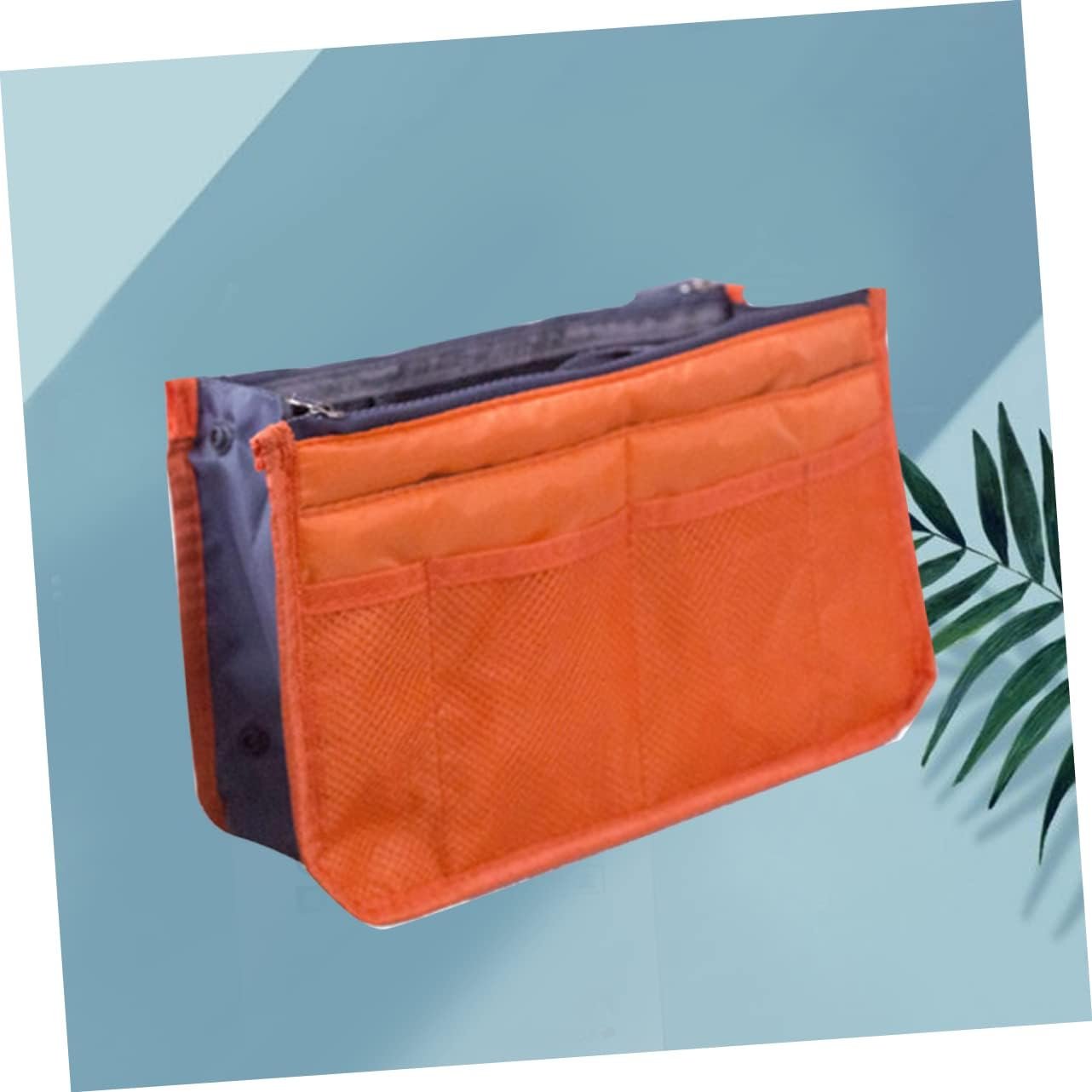 Didiseaon Double Zipper Travel Toiletry Bag Portable Wash Bag Pockets Organizing Holder for Cosmetics Keys Wallet for Home Travel Business - Image 6