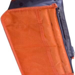 Didiseaon Double Zipper Travel Toiletry Bag Portable Wash Bag Pockets Organizing Holder for Cosmetics Keys Wallet for Home Travel Business