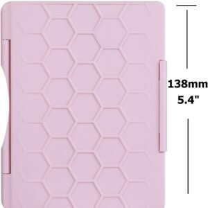 Water Resistant Passport Case, Thin and Strong Cover for Travel and Daily Protection for Women (Pink)